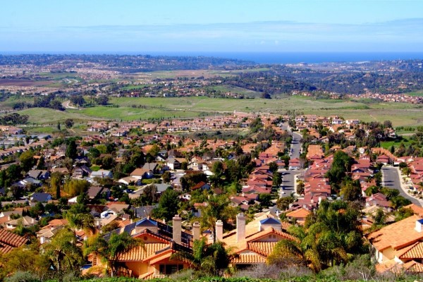 San Diego suburbs aerial, Cost of living in San Diego versus Orange County (13)
