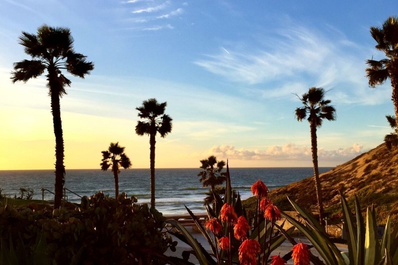 Solana beach at dusk, where should millennials live in San Diego