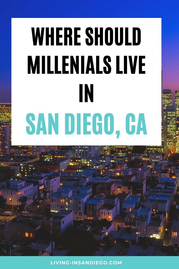 where should millennials live in San Diego