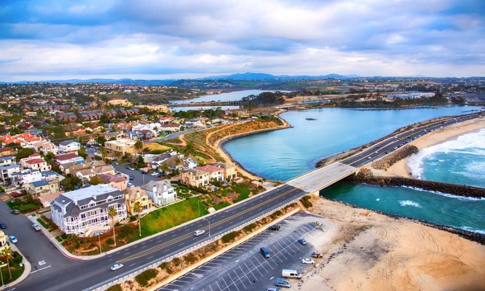 aerial view of Carlsbad California, Best Places to live in San Diego